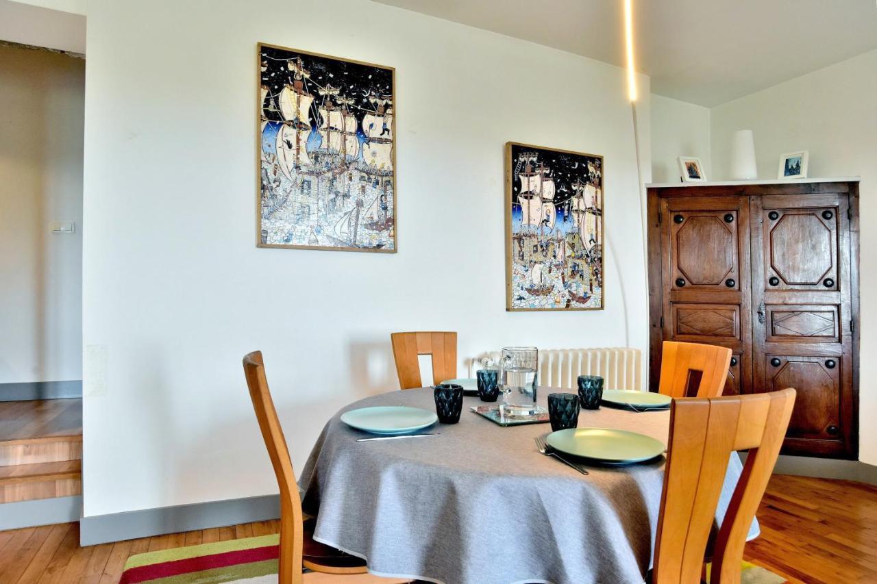 דינאן Le Sainte Catherine - Appt Centre-Historique מראה חיצוני תמונה